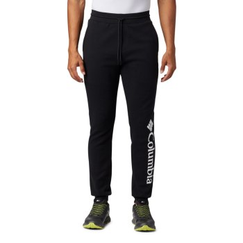 Columbia Lodge Double Knit Jogger, Pantalones Negros Para Hombre | 038219-RFH